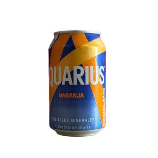 Aquarius Naranja lata 330ml.