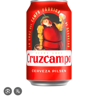  Cerveza Cruzcampo Lata 33cl