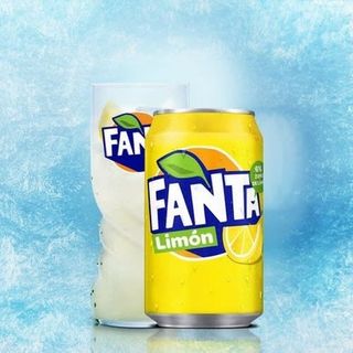 Fanta Limón lata 330ml.