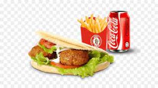 Menù panino falafel - normale