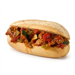 Sandwich Grillade Saucisse Viande