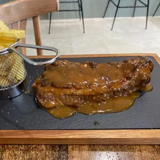 Costillas a la barbacoa a mi estilo 