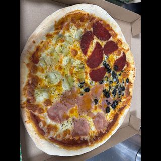 Pizza quattro stagioni (33 cm.)