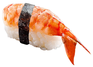 Суши с креветкой