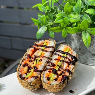 Суші бургер тріпл фіш(410грам)