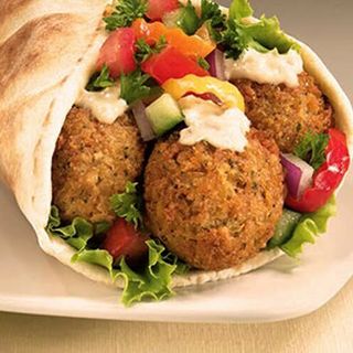 Falafel En Pan Durum