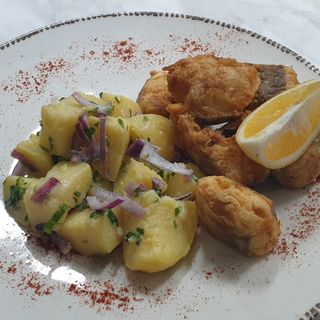 Пържен хек .