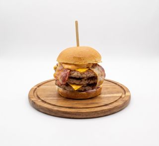 Triple bacon burger