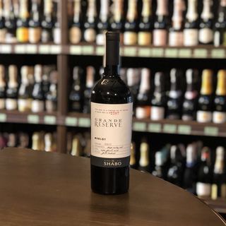 Вино Shabo Grand Reserve Мерло червоне сухе 14.5% (0.75л)