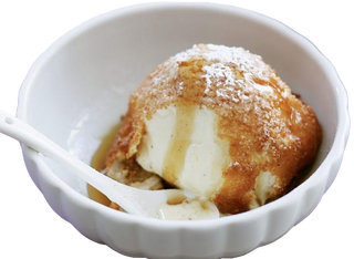 Gelato fritto alla crema