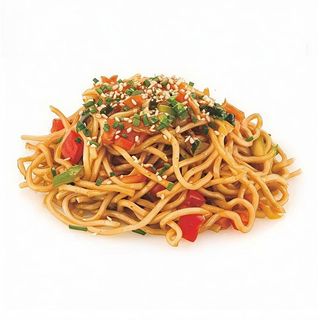 20b Yakisoba Con Verduras Y Gambas