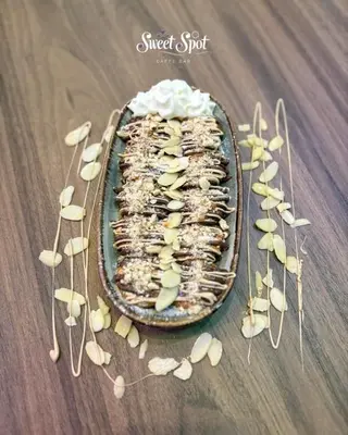 Black & White Almond mini palačinke