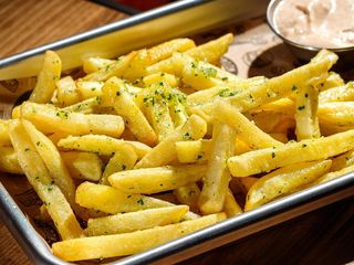 Garlic French fries
