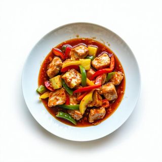 Maiale in salsa agro dolce