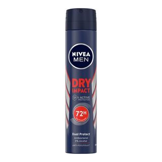 Desodorante Nivea Dry Impact For Men Spray 200 Ml