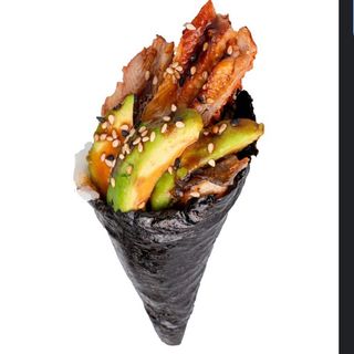 33. Temaki De Anguila Con Pepino (2 Pzs.)