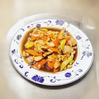 #84A.  Pollo Con Salsa De Satay
