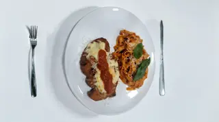 Poulet Parmigiana