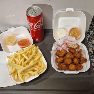  Chicken pop corn 12 pezzi menù