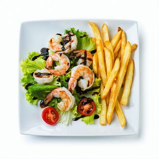 Combinado Gambas y Calamares