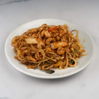 Yaki Udon s kozicama