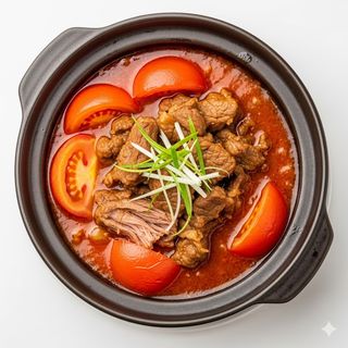 Manzo brasato con pomodoro 番茄牛肉