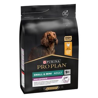 3 KG Pro Plan Adult Small y Mini Pollo pienso para perros Sénior +9
