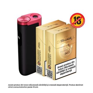 Starter Kit glo™ Hyper PRO Ruby Red + Dunhill designed for glo Copper Tobacco