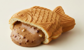 Тайяки с ядков крем пълнеж