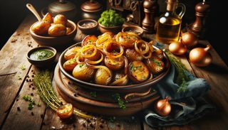 Варени картофи с лук