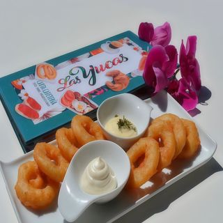 Anillas De Calamar Fritas