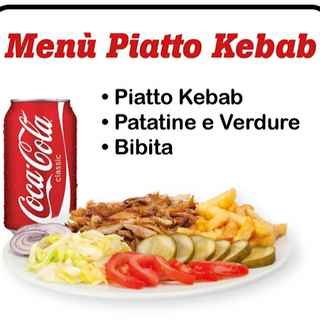 Menù piatto kebab