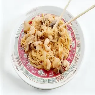203A. Fideos Con Gambas