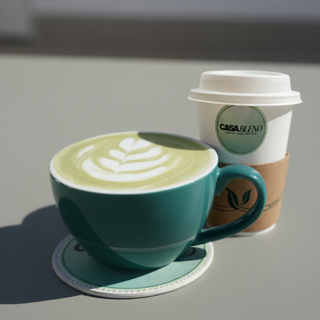 Hot Matcha Latte 