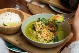 GREEN CURRI THAI D'HEURA