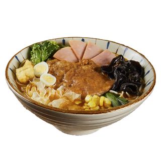 028-Spaghetti di riso con zuppa oro e filetto di maiale