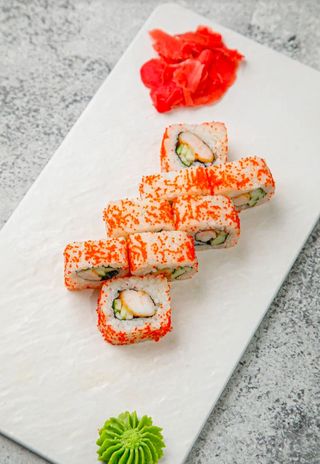 Калифорния с креветками (220г)