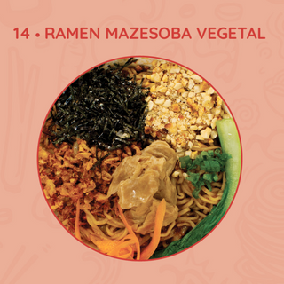 14 Ramen Mazesoba Vegetal