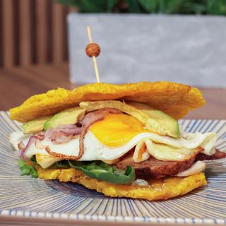 Hamburguesa de patacón Aidita 