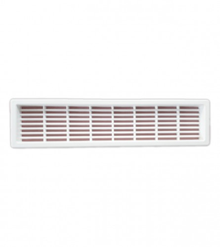 (160182) Ventilacija za namještaj 40x170mm PVC bijela