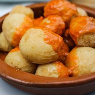 Tapa De Papas Con Mojo