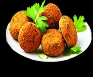 Falafel al piatto