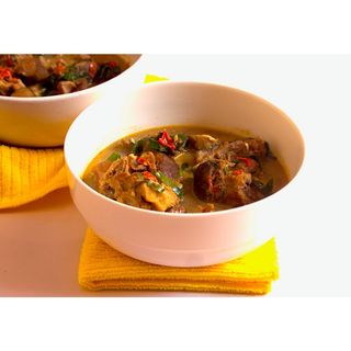 Goat meat pepper soup