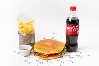 Сет Донер в лепешке говядина