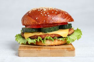 Чизбургер куриный