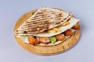 Tortilla cu creveți