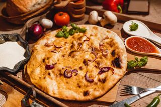 Focaccia con cipolla