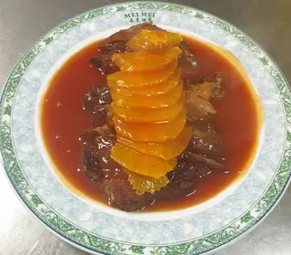 Pato com laranja