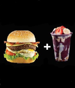 Hamburguer + Açai