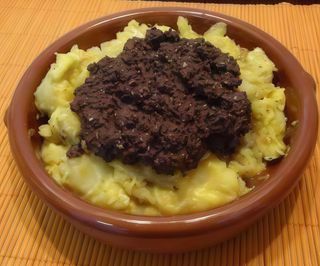 Morcilla Con Patatas (Ración)
